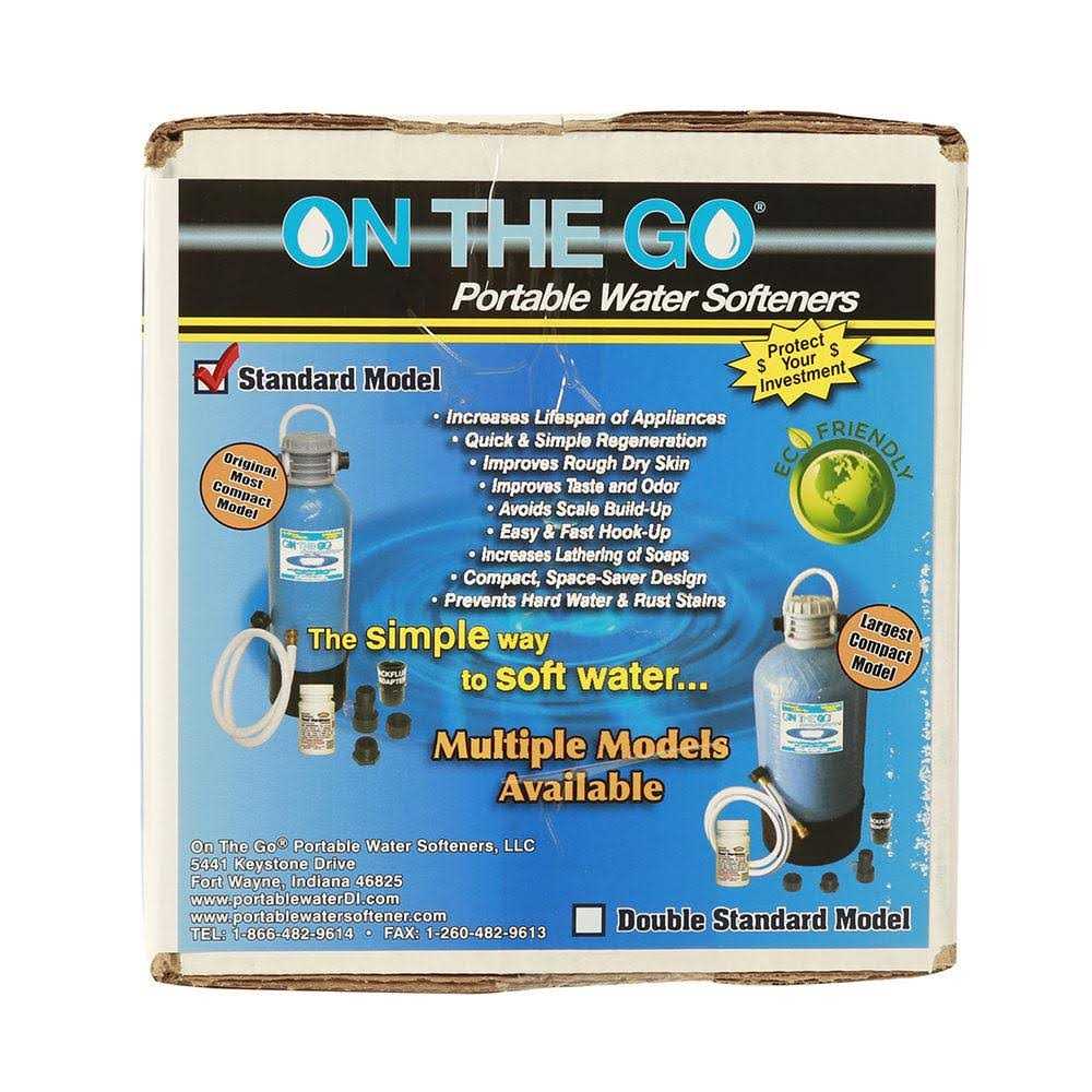 On The Go Double Standard Portable Water Softener - MT - Mrs Treak