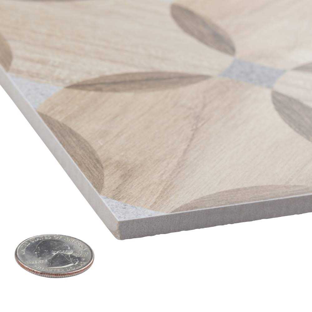 Merola Tile Komi Mossy 7-7/8 x 7-7/8 Porcelain Floor and Wall Tile - MT - Mrs Treak