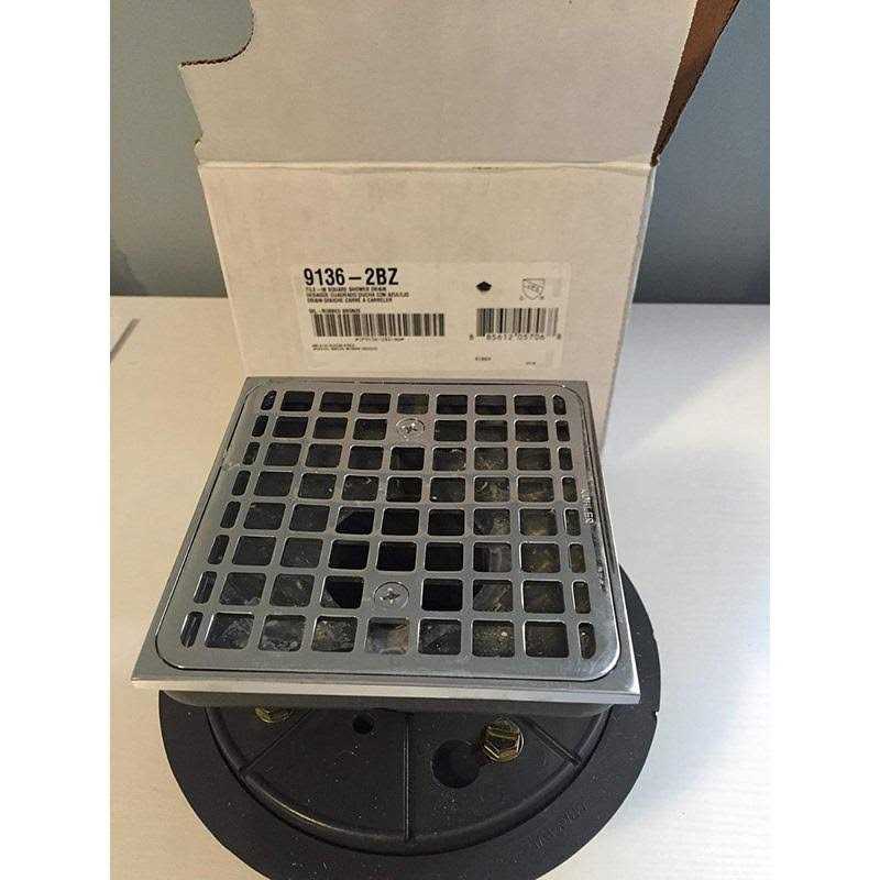 Kohler K-9136-BN Square Design Tile-In Shower Drain - MT - Mrs Treak