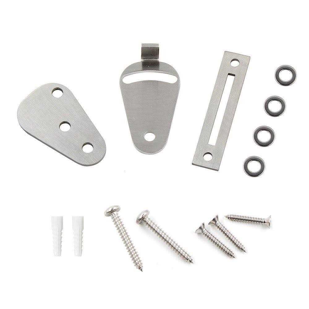 WINSOON 6.6ft Double Bypass Sliding Barn Door Hardware Kit - MT - Mrs Treak