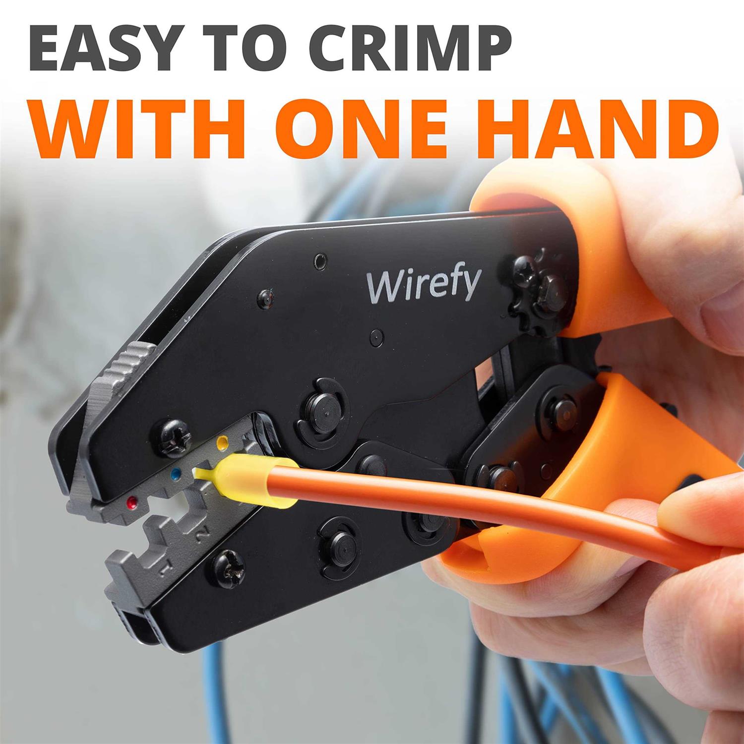 Wirefy Crimping Die for Open Barrel Terminals - MT - Mrs Treak