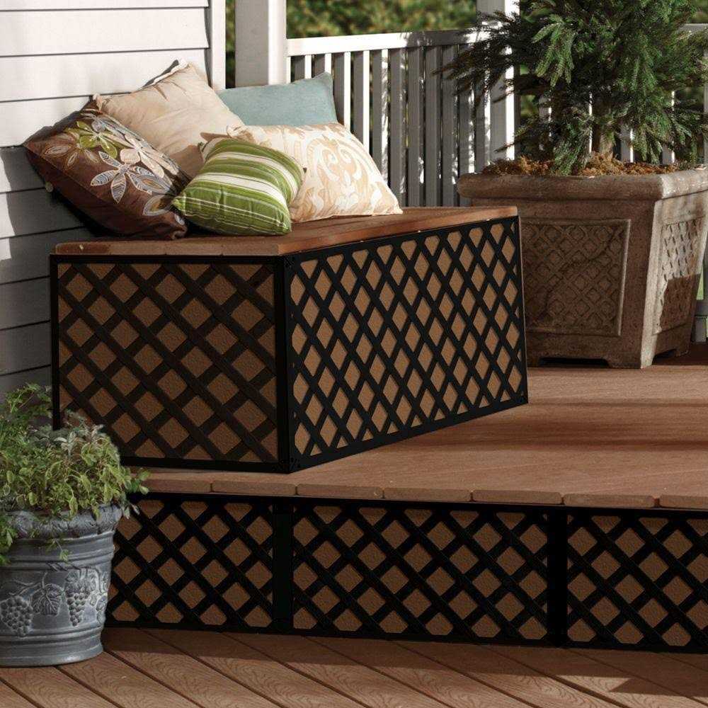 Veranda 4 ft. x 8 ft Garden Vinyl Lattice - MT - Mrs Treak