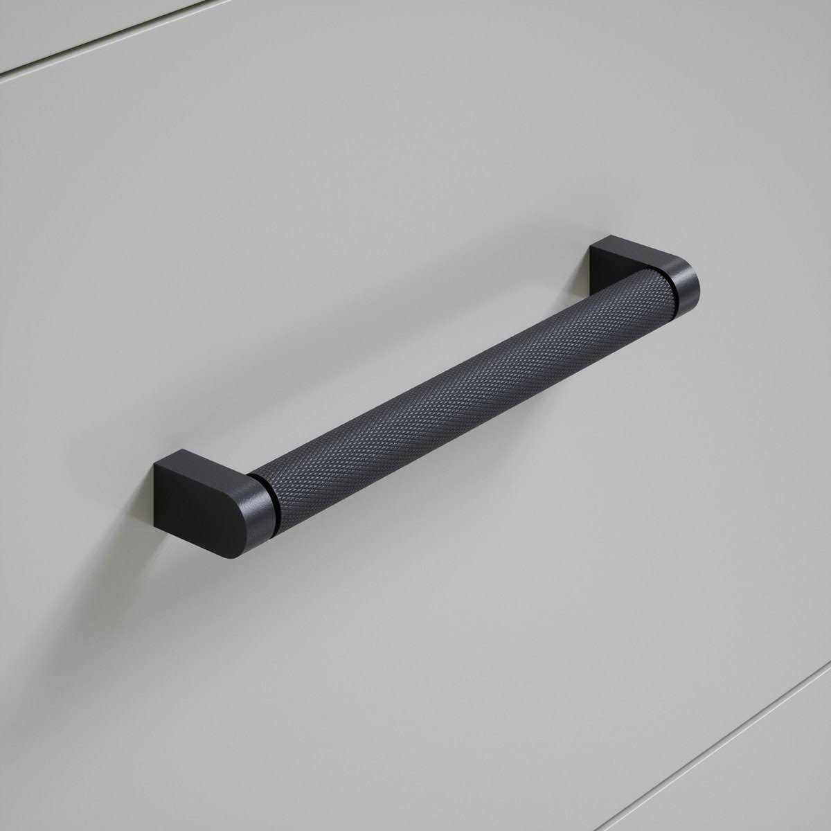 Sumner Street Home Hardware Kent Knurled 7 in. Satin Brass Drawer Pull - MT - Mrs Treak