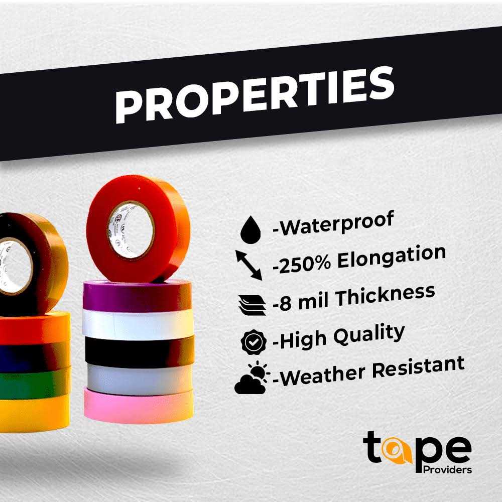 Wod Tape Electrical Tape General Purpose - MT - Mrs Treak