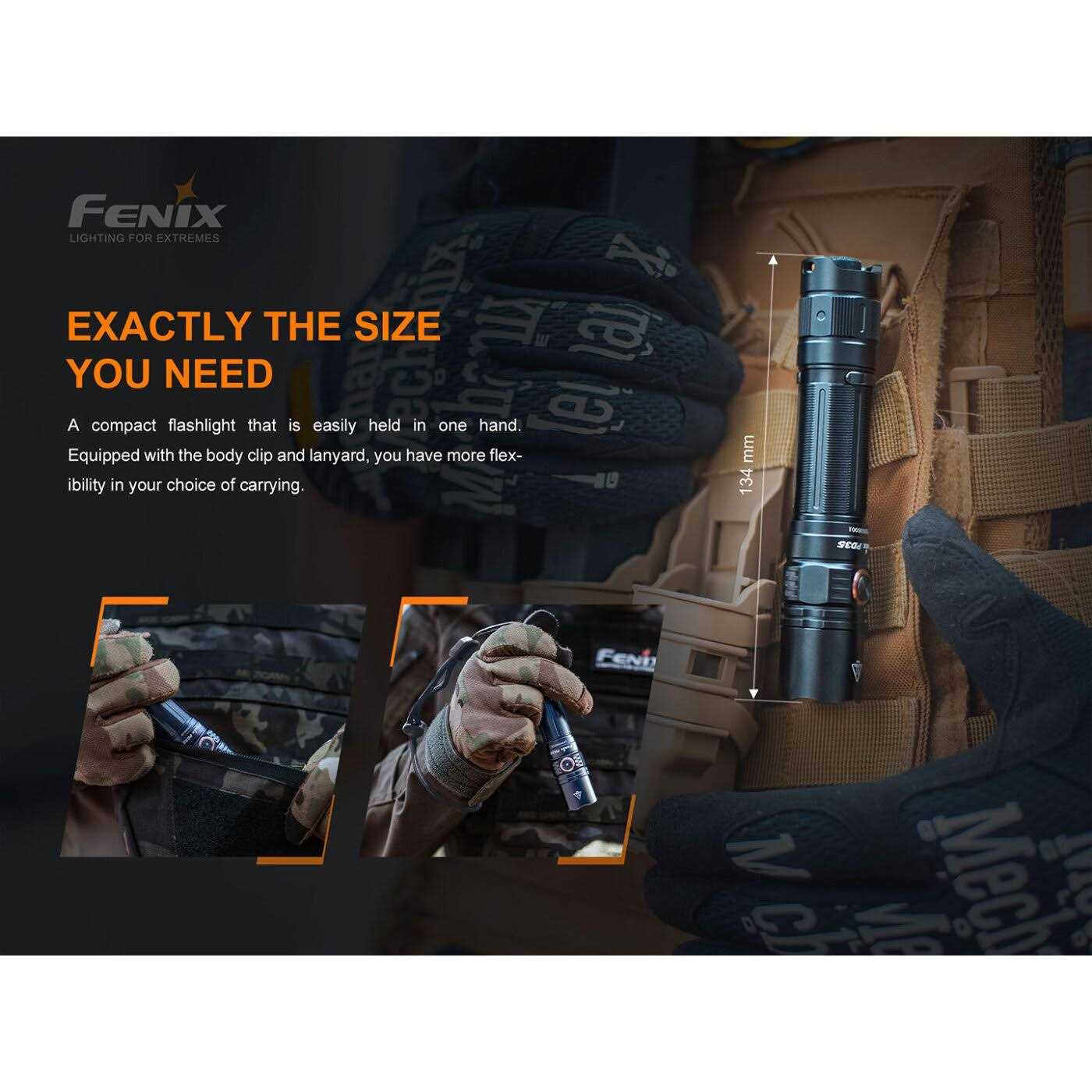 Fenix PD32 V2.0 Flashlight - MT - Mrs Treak