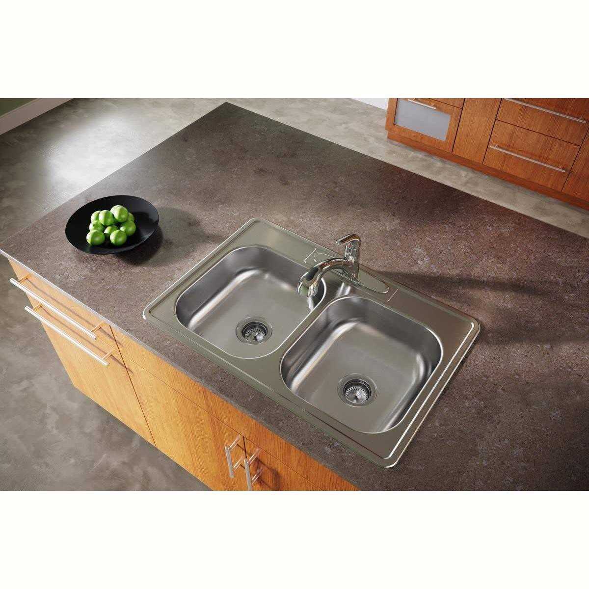 Elkay D233193 Dayton 33 Stainless Steel Kitchen Sink - MT - Mrs Treak