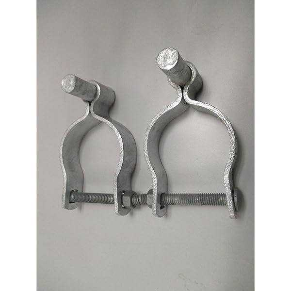 Pressed Steel Chain Link Fence Post Hinge w/Bolt - MT - Mrs Treak