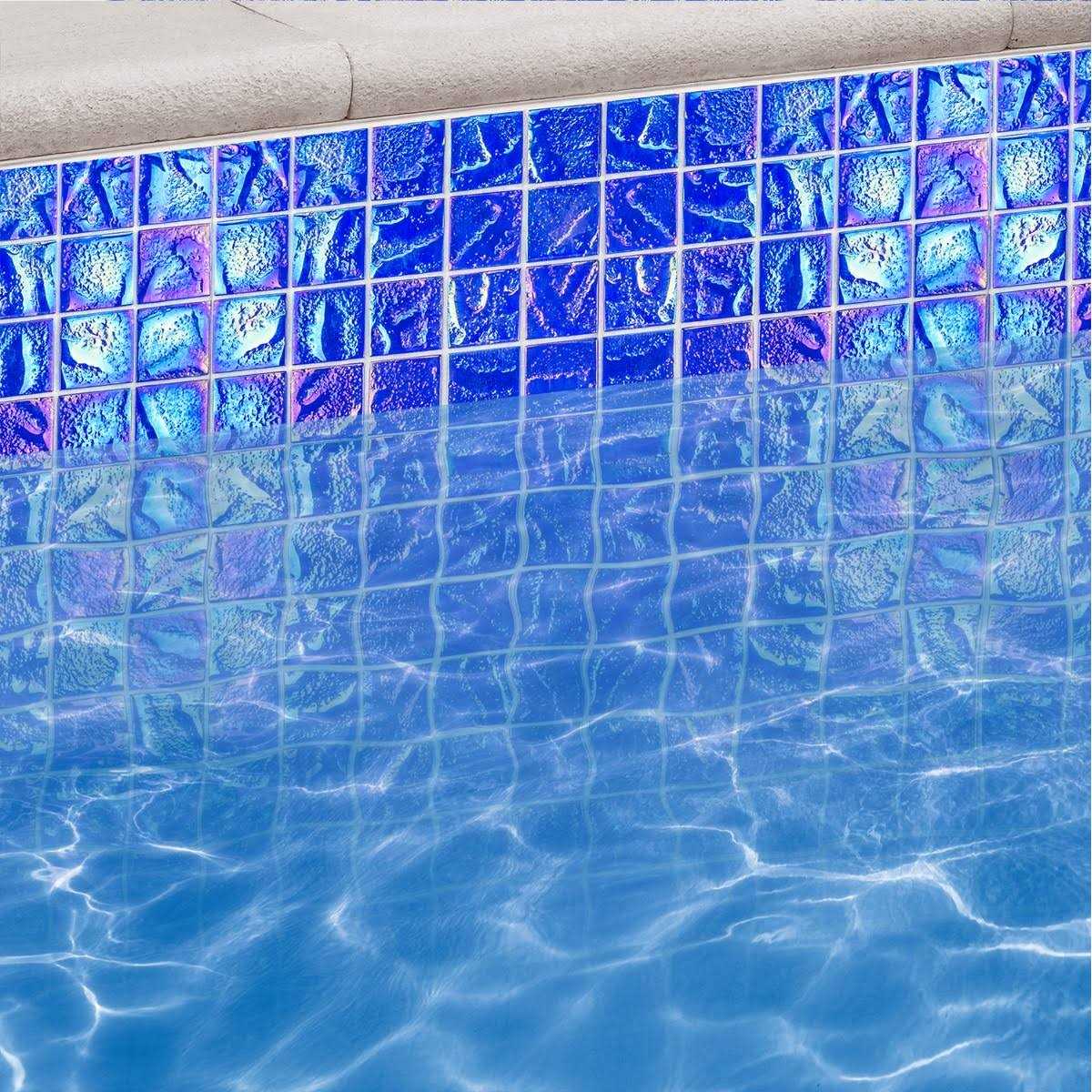 Marina 2 x 2 Glass Grid Mosaic Wall Tile Ivy Hill Tile - MT - Mrs Treak