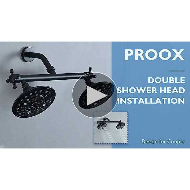 Proox Commercial Single Handle Pull Down Sprayer Kitchen Sink Faucet D3411-MB - MT - Mrs Treak