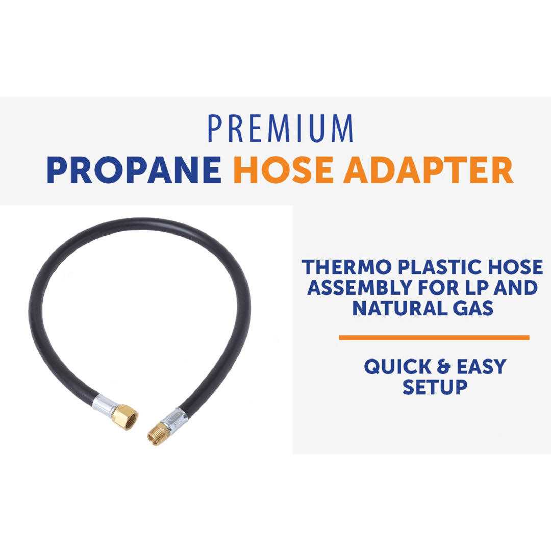 Flame King Thermo Plastic Hose Assembly for LP and Natural Gas - MT - Mrs Treak