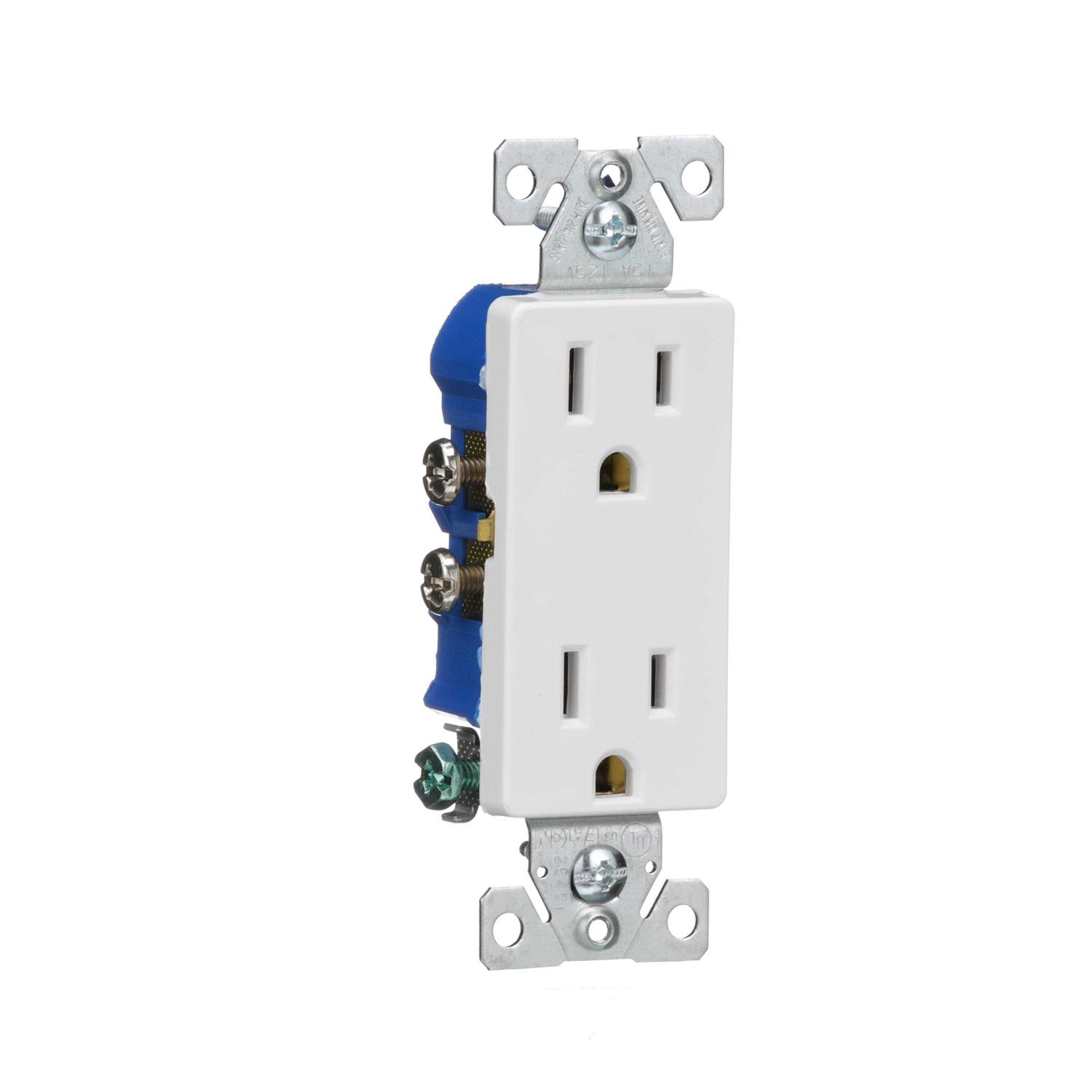 Eaton 15-Amp 125-volt Tamper Resistant GFCI Residential Decorator Outlet - MT - Mrs Treak