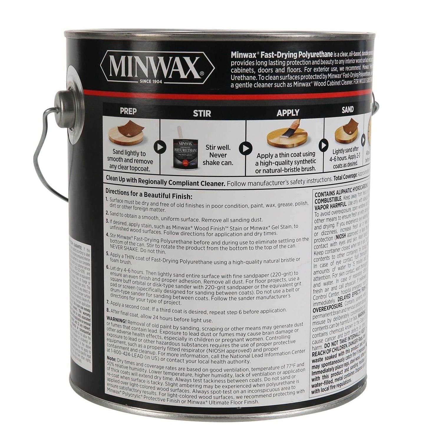 MINWAX Fast Drying Polyurethane - MT - Mrs Treak