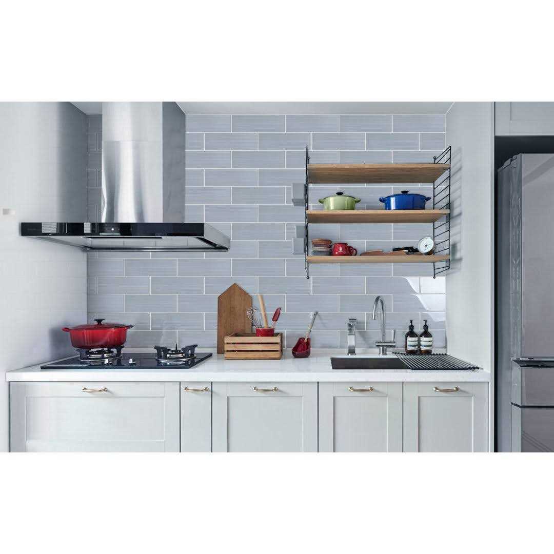 Premium Hand Painted 4 x 12 Straight Edge Glass Subway Tile WS Tiles - MT - Mrs Treak