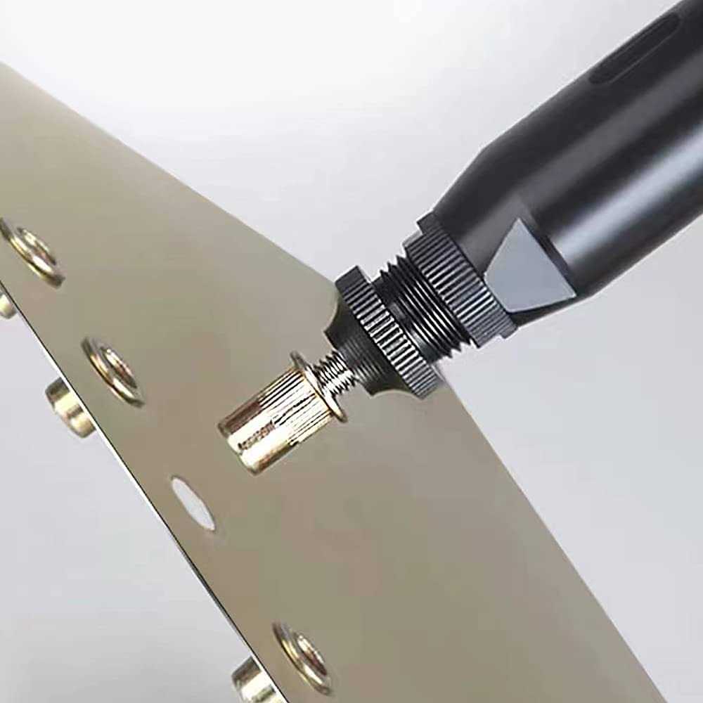 vrupin 100Pcs-Rivet Nuts Carbon Steel Unc Rivet Nut Assortment Kit - MT - Mrs Treak