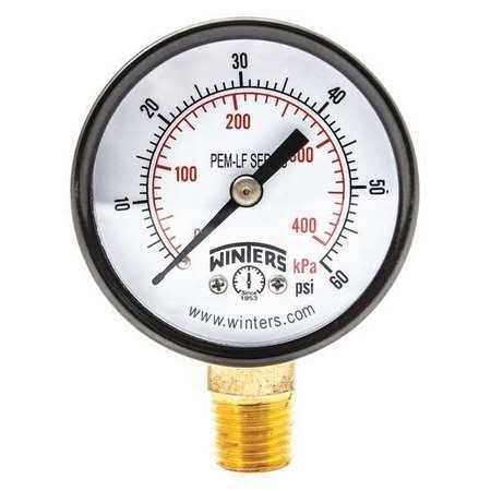 Winters PFQ800 Ss Liquid Filled Pressure Gauge - Mrs Treak