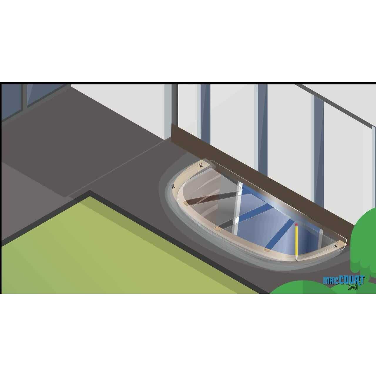 MacCourt Plastic Window Well Cover - MT - Mrs Treak