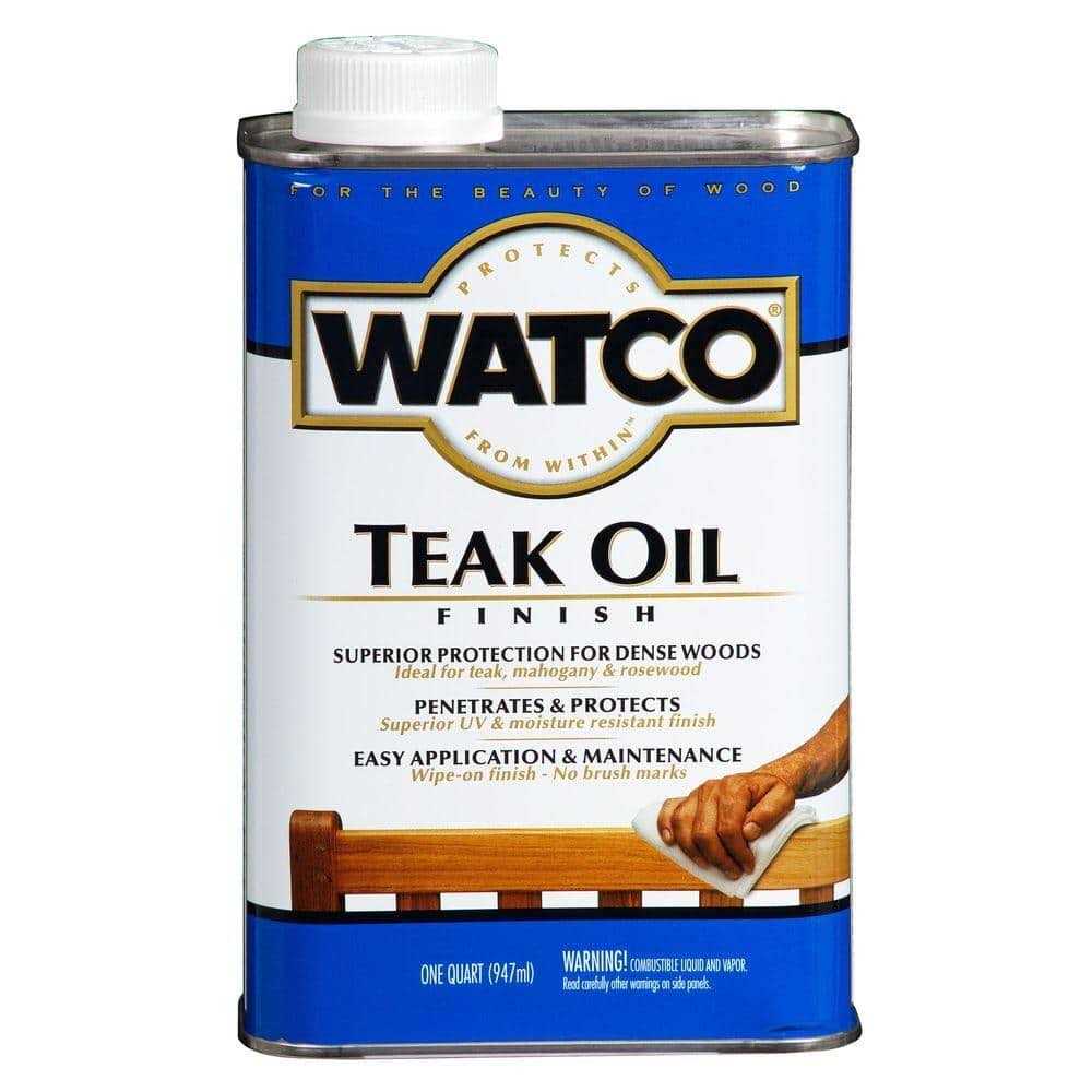 Watco Teak Oil Finish - MT - Mrs Treak