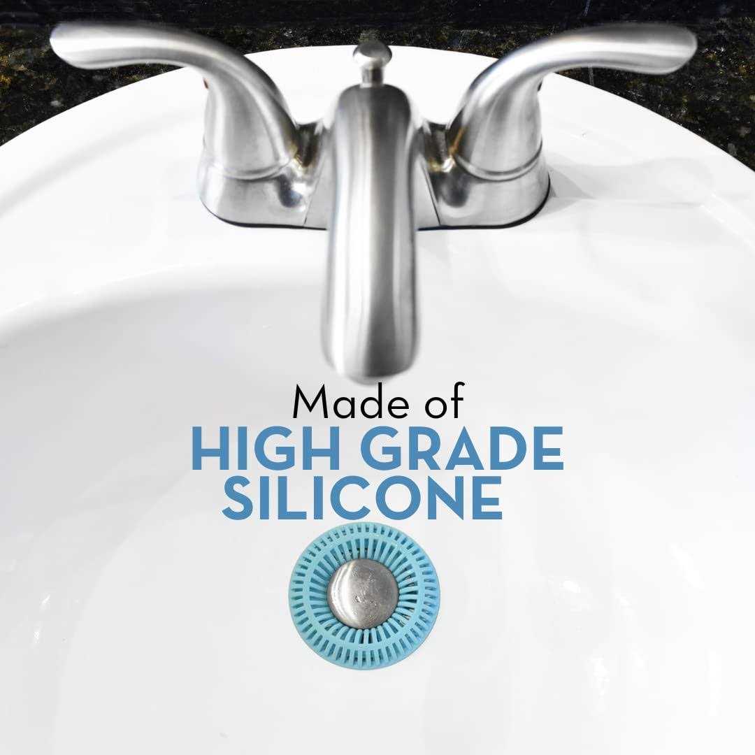 Sinkring The Ultimate Bathroom Sink Drain Protector Hair Catcher/Strainer/Snare - MT - Mrs Treak