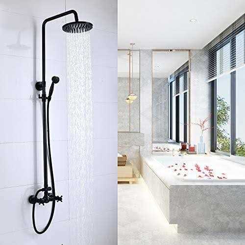 Oil Rubbed Bronze Framed Shower Door Replacement Drip Rail with Vinyl Sweep - MT - Mrs Treak