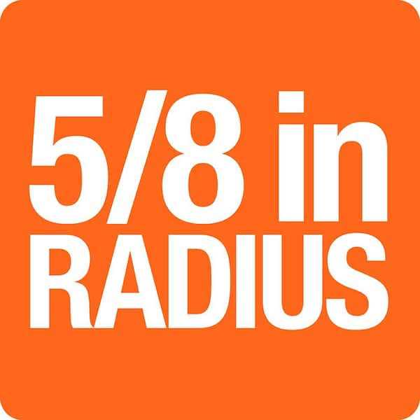 Everbilt 3-1/2 in. x 5/8 in. Radius Matte Black Door Hinge Value Pack - MT - Mrs Treak