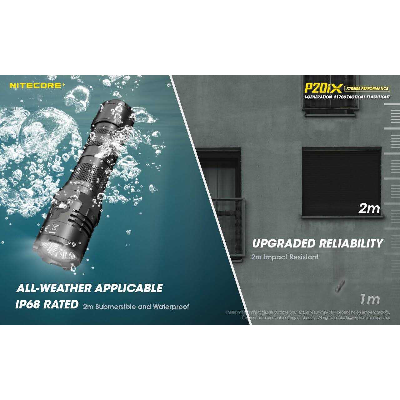 Nitecore P10iX 4000 Lumen Flashlight - MT - Mrs Treak