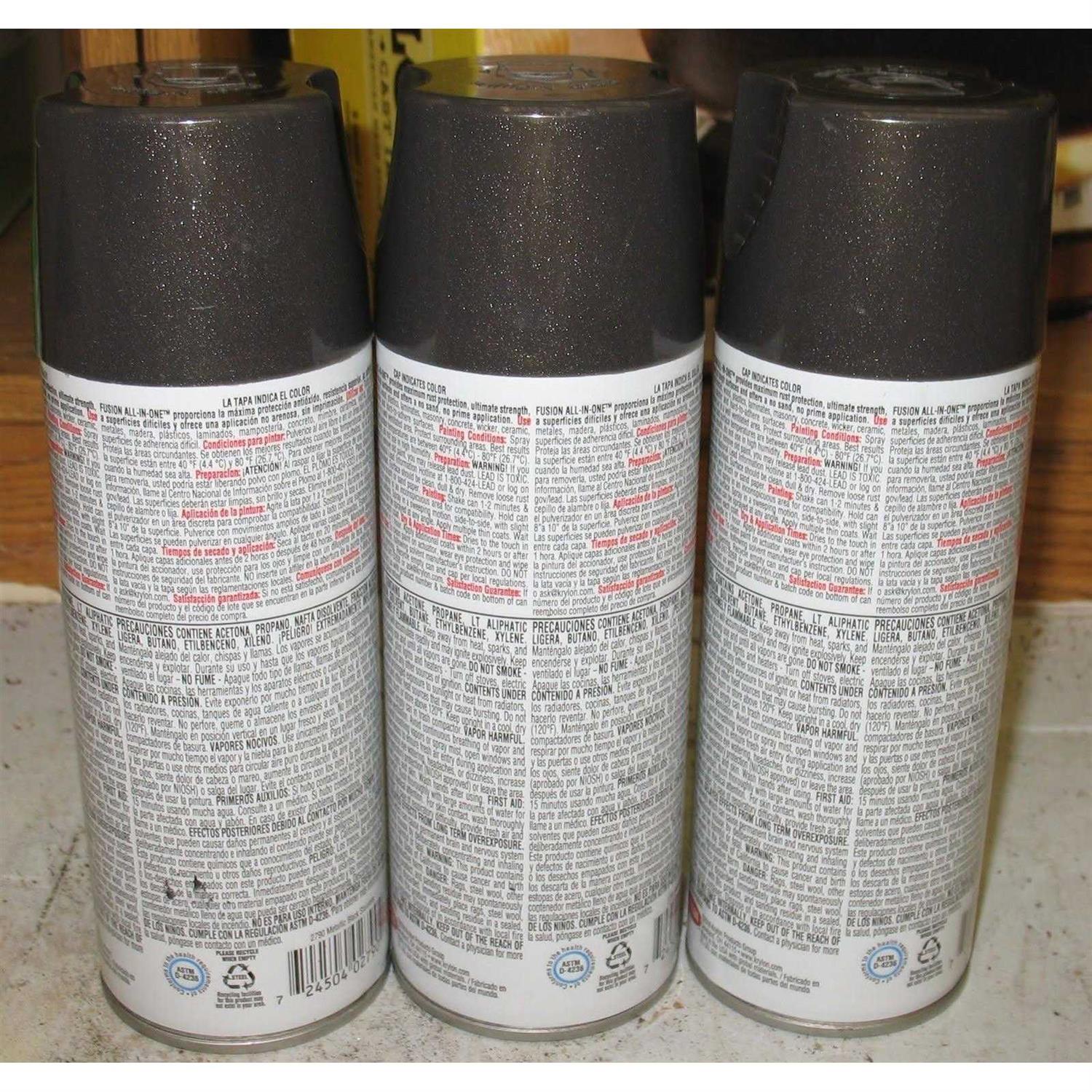 Krylon Fusion All-In-One Metallic Dark Copper Spray Paint & Primer K02767007 - MT - Mrs Treak