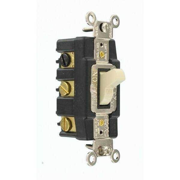 Leviton 20 Amp Double-Pole Toggle Switch Industrial 1286 - MT - Mrs Treak