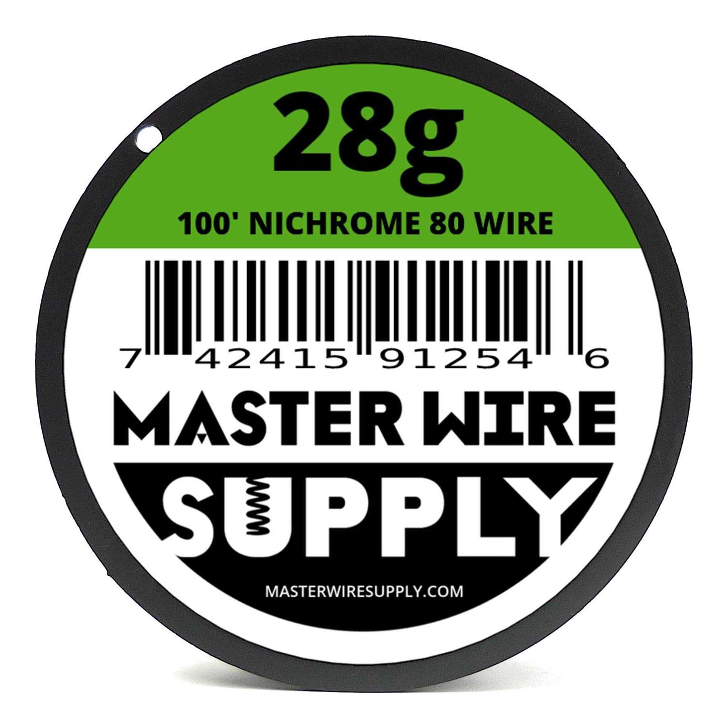 Master Wire Supply Nichrome Gauge Wire - MT - Mrs Treak