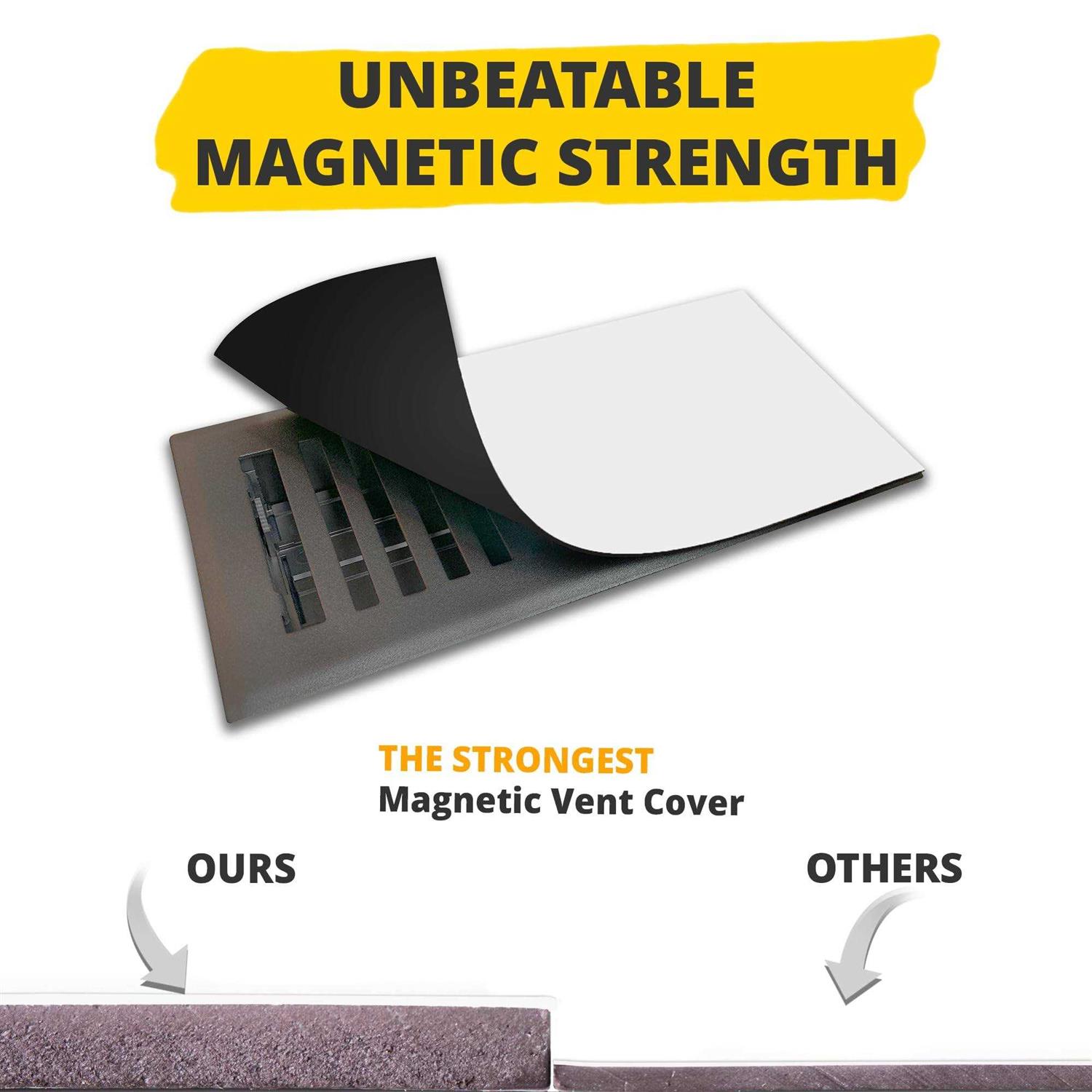 Muscle MagVent Strongest Available Magnetic Vent Cover 8 x 155 - MT - Mrs Treak