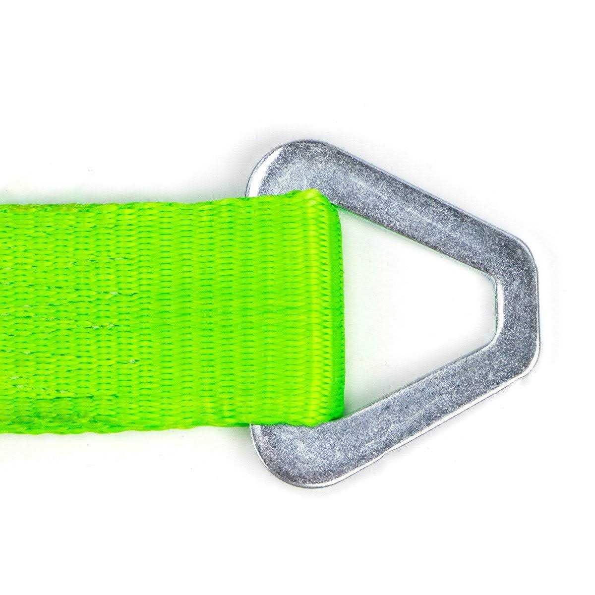 VULCAN Car Tie Down Axle Strap with Wear Pad 2 Inch x - MT - Mrs Treak