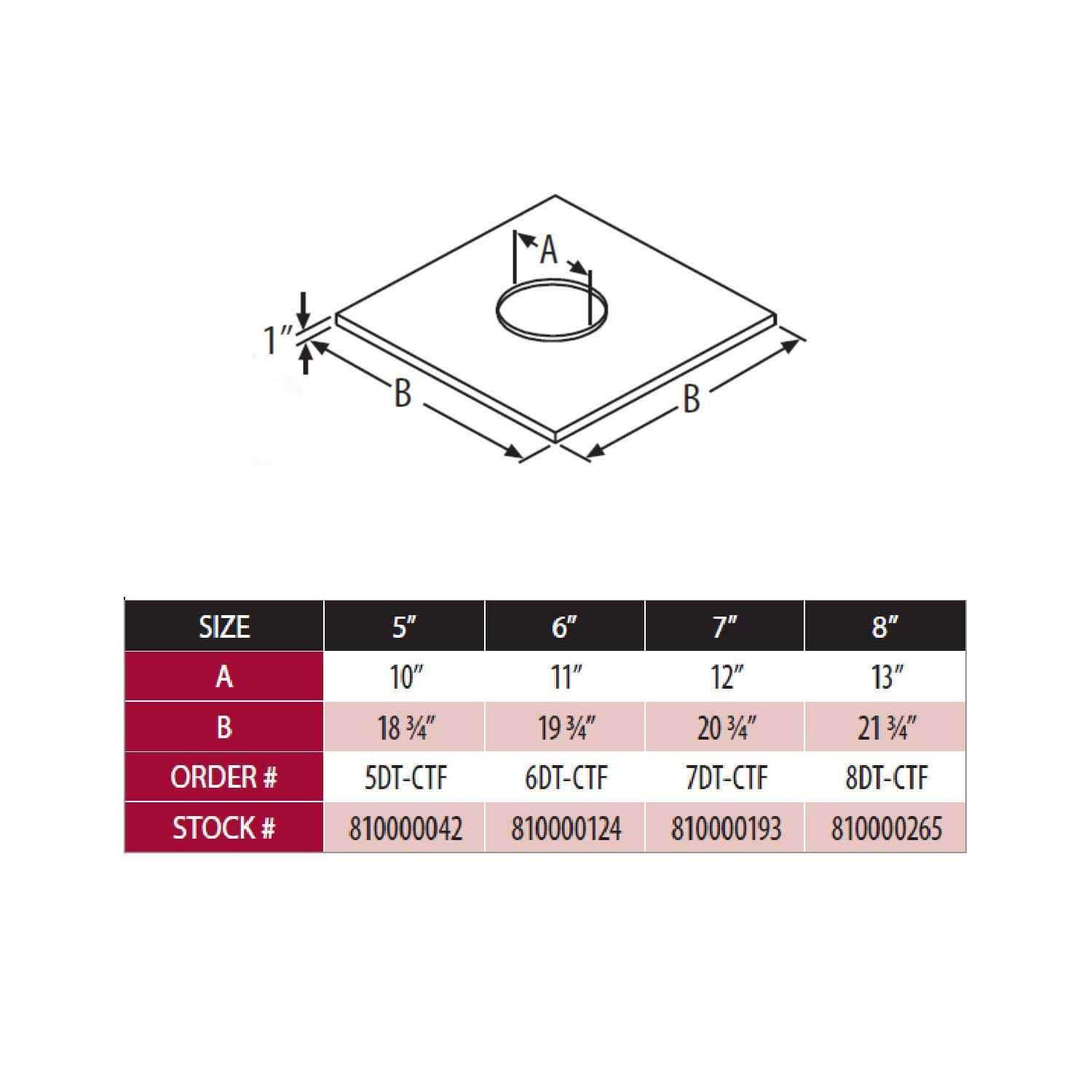 DuraVent DuraTech Adjustable Extended Roof Bracket 6DT-XRS - MT - Mrs Treak