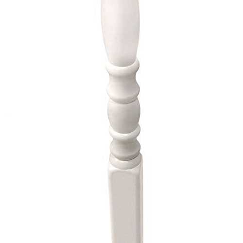 White Colonial Style Vinyl Railing Spindle - MT - Mrs Treak