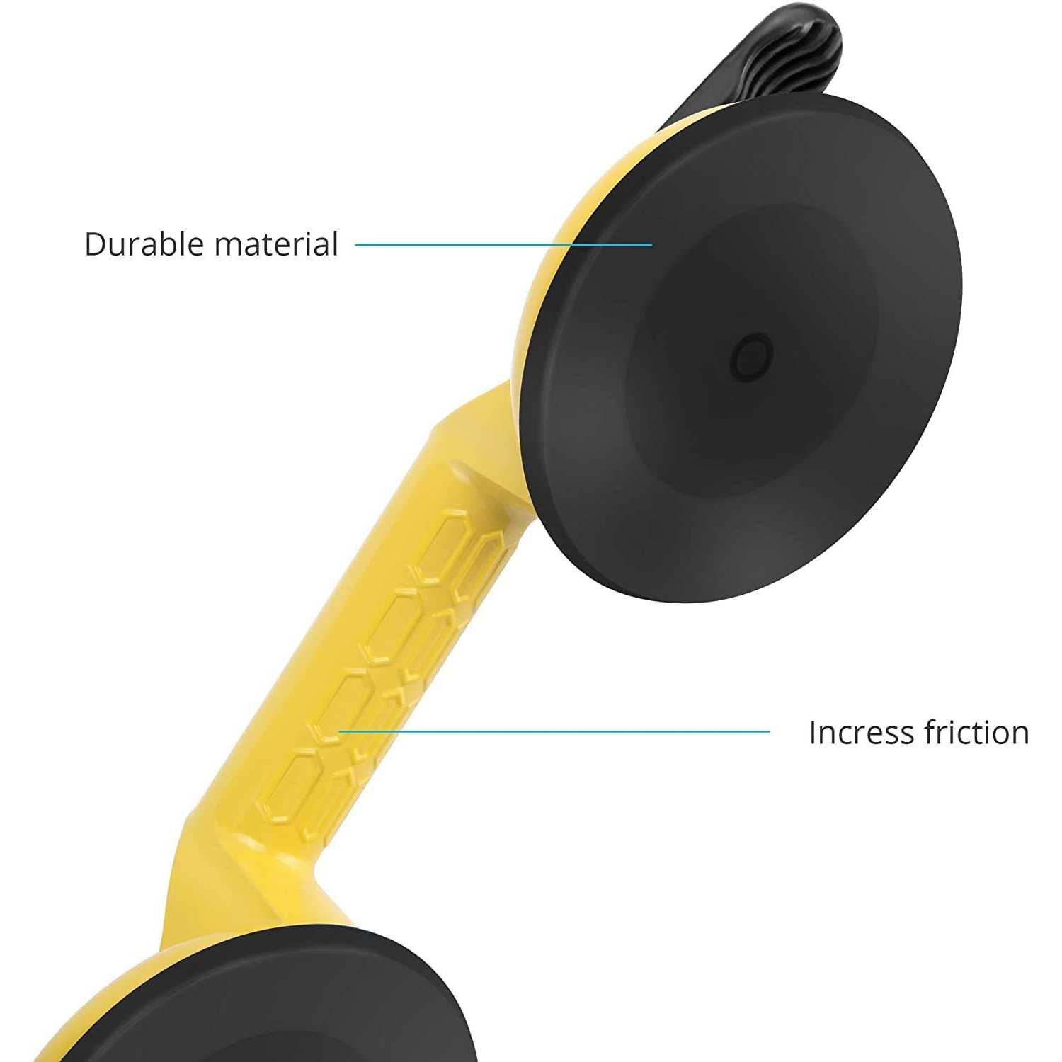 Fcho Suction Cups Heavy Duty Aluminum Vacuum Plate Handle Glass Holder Hooks To Lift Large Glass/tile Lifter/moving Glass/pad - MT - Mrs Treak