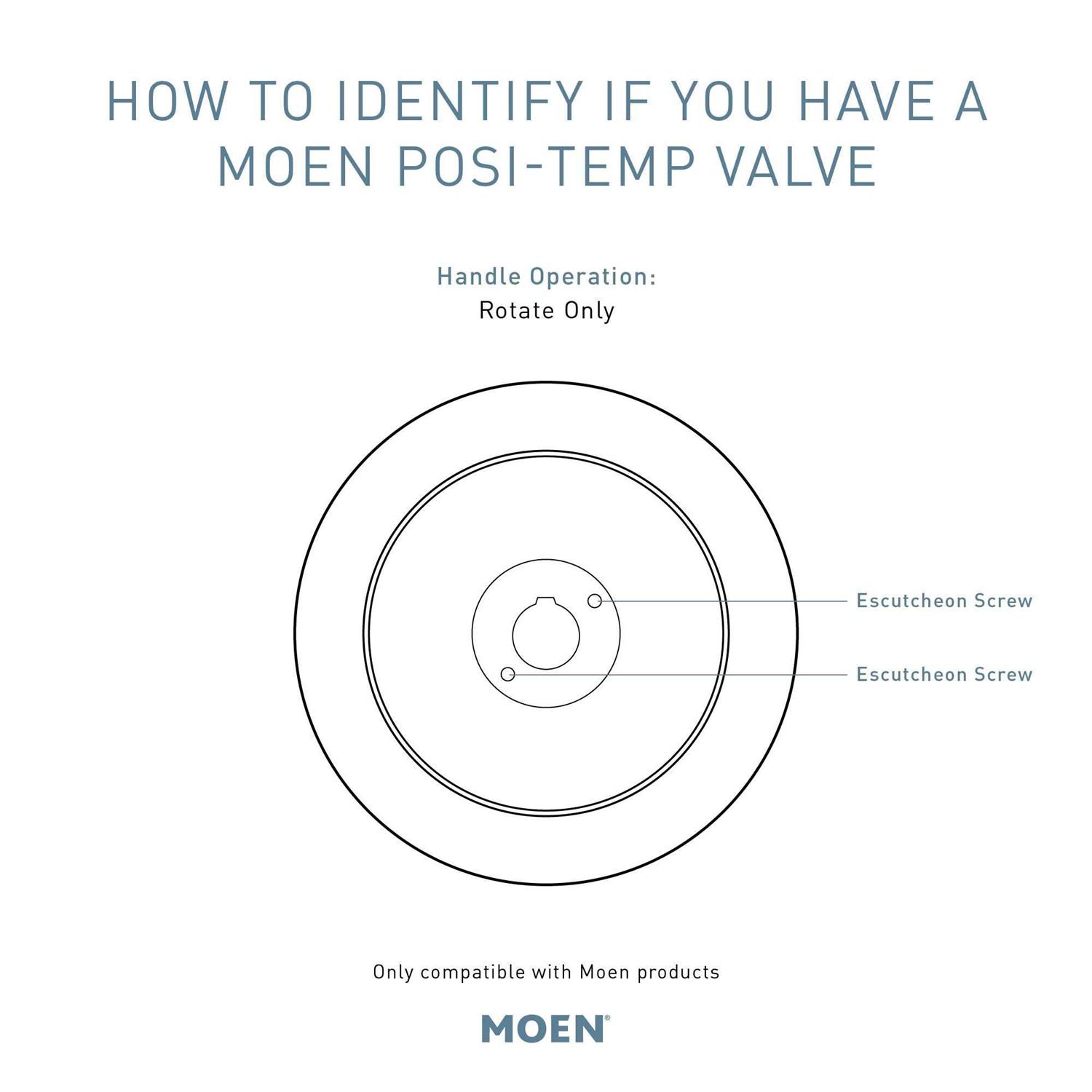 Moen T2902EPBL Gibson Posi-Temp Eco Performance Shower Trim - MT - Mrs Treak