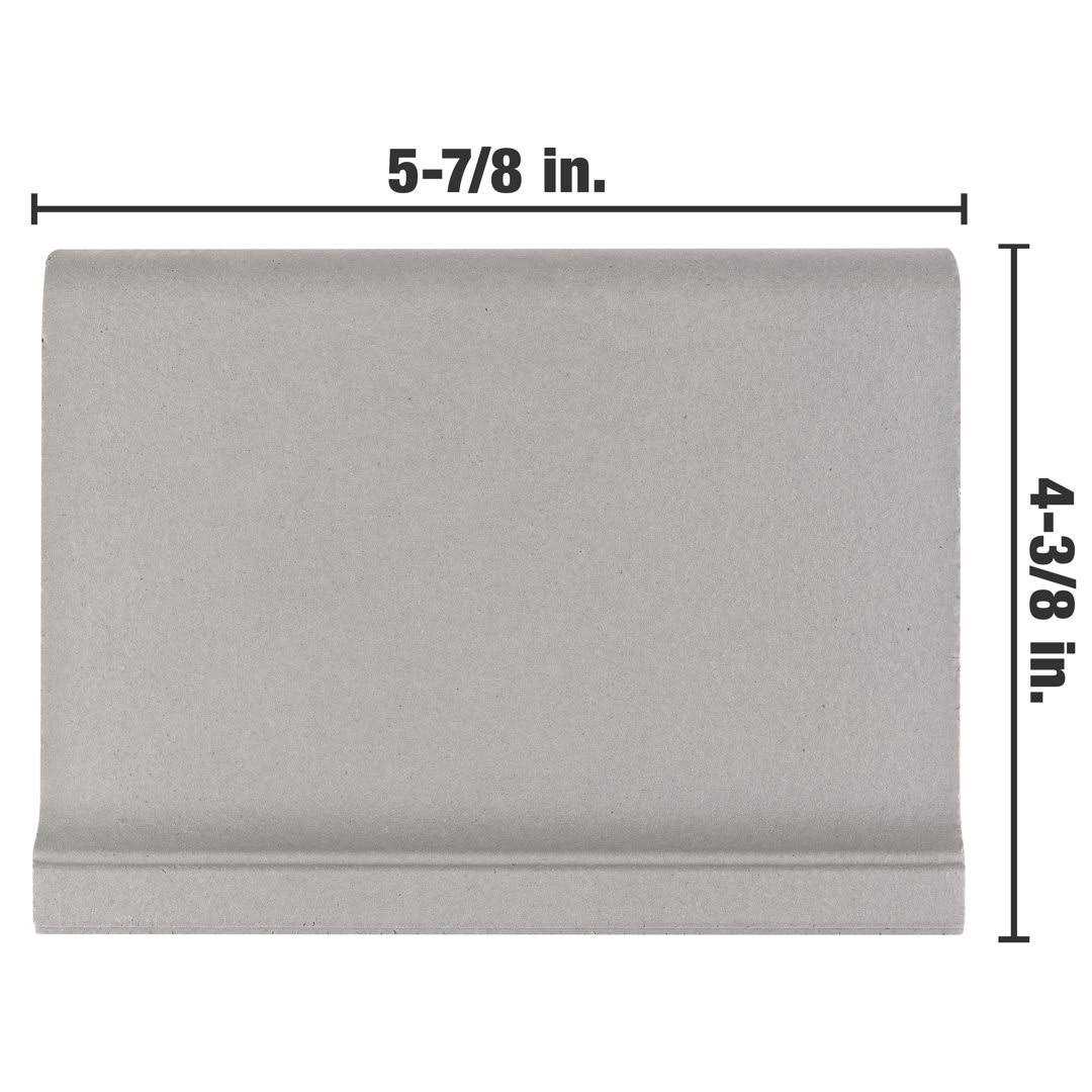 Merola Tile Projectos Urban Glossy White 3-7/8 in. x 7-3/4 in. Ceramic Wall Tile - MT - Mrs Treak