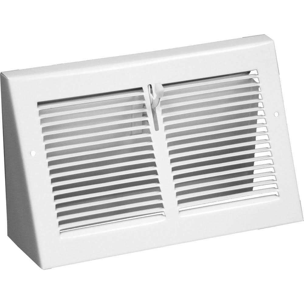 White Triangular Baseboard Register - MT - Mrs Treak