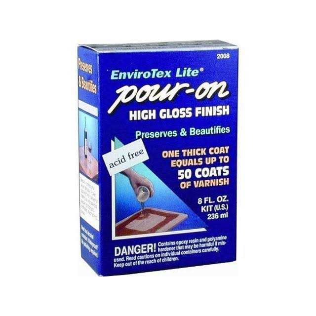 Envirotex Lite Pour-On High Gloss Finish - MT - Mrs Treak