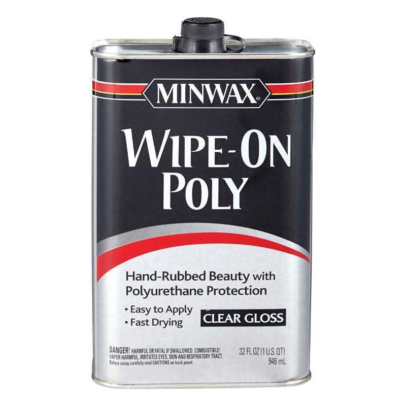 Minwax Wipe-On Poly Polyurethane - MT - Mrs Treak