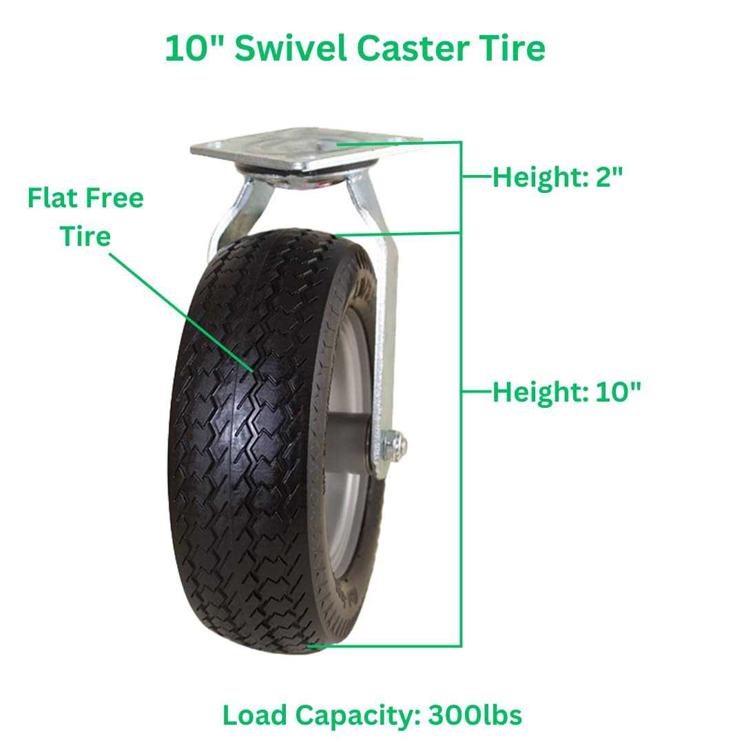 Marathon 02310 Pneumatic Hand Truck Tire - MT - Mrs Treak