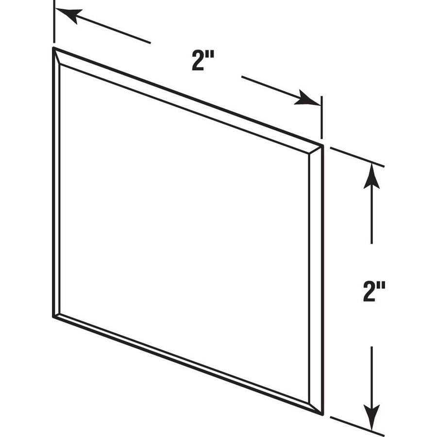 Prime-Line Wall Guard Round White - MT - Mrs Treak