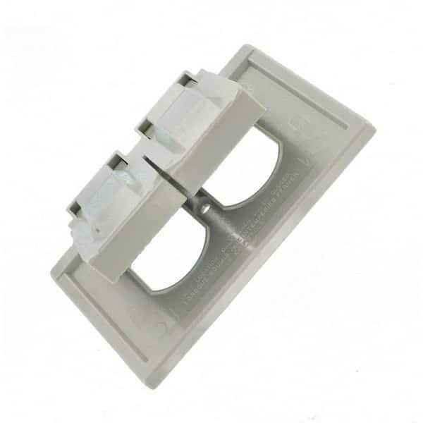 Leviton 4976-FS 1 Gang Duplex device Weather-Resistant Cover - MT - Mrs Treak