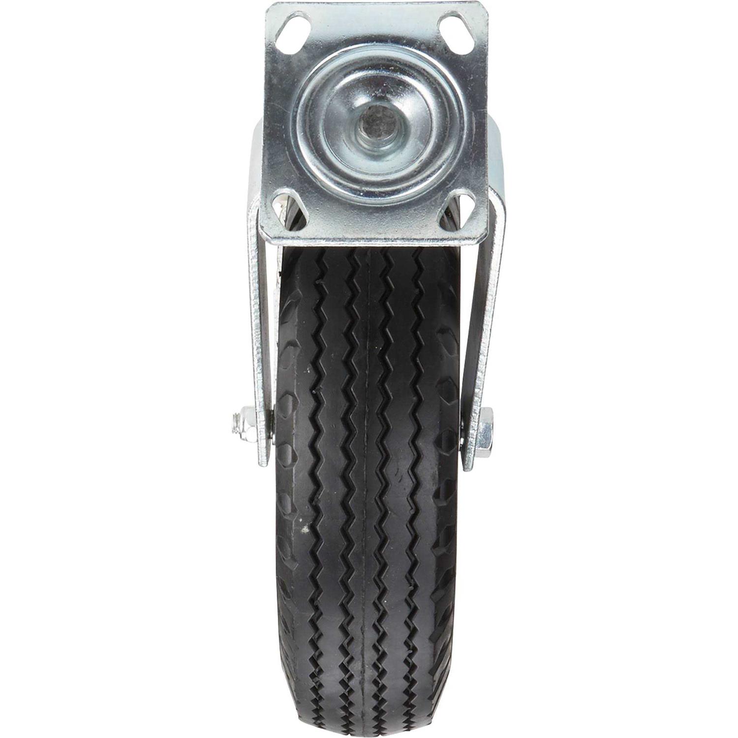 Strongway 6in. Swivel Flat-Free Rubber Foam-Filled Caster - MT - Mrs Treak