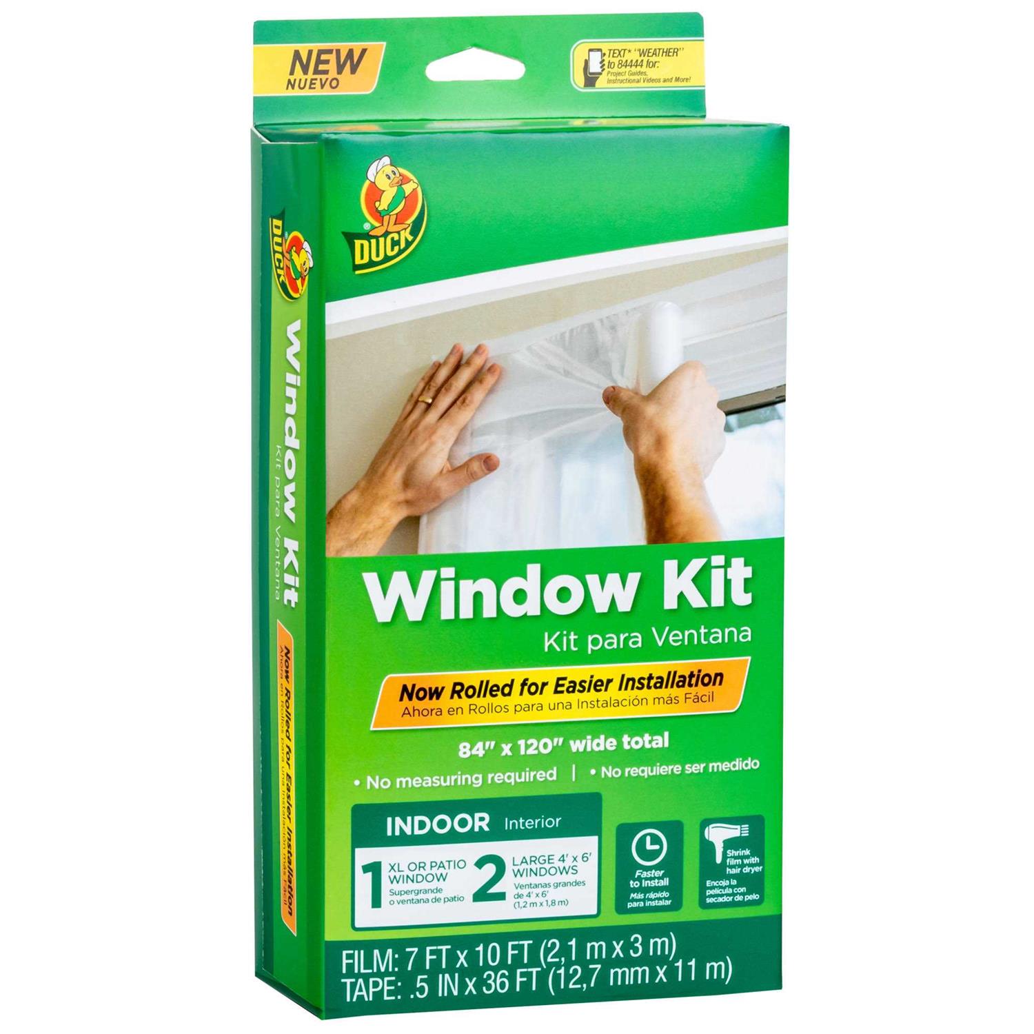Duck Brand Rolled Window Insulation Kit - MT - Mrs Treak