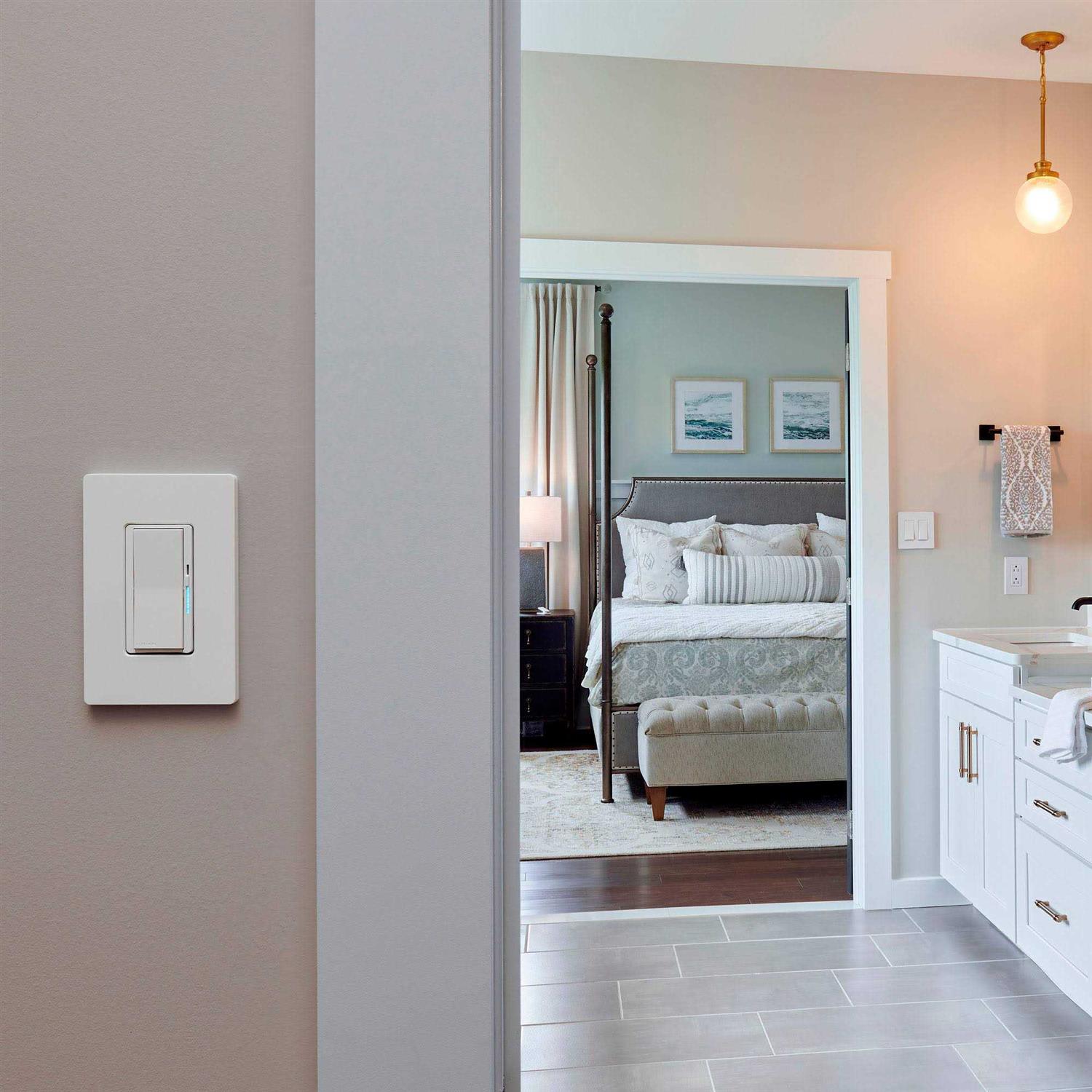 Lutron Diva Smart Dimmer Switch 3-Way Kit with Pico Paddle Remote - MT - Mrs Treak