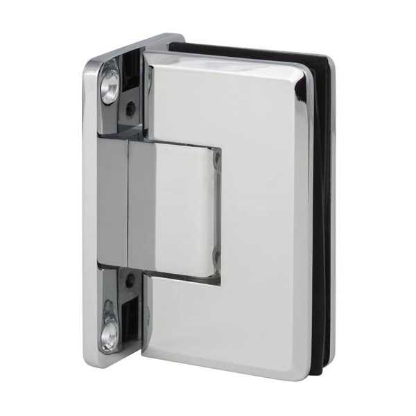 Sure-Loc Hardware SHR-H4BV  2-1/4 x 4 Beveled Shower Glass Hinge - MT - Mrs Treak