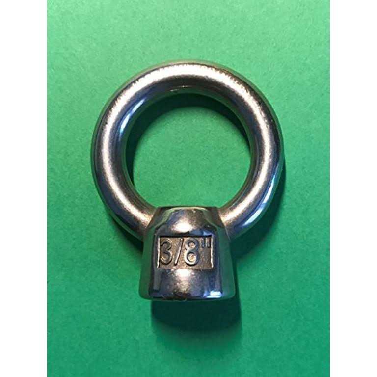 US Stainless Stainless Steel 316 Lifting Eye Bolt UNC Marine Grade - MT - Mrs Treak