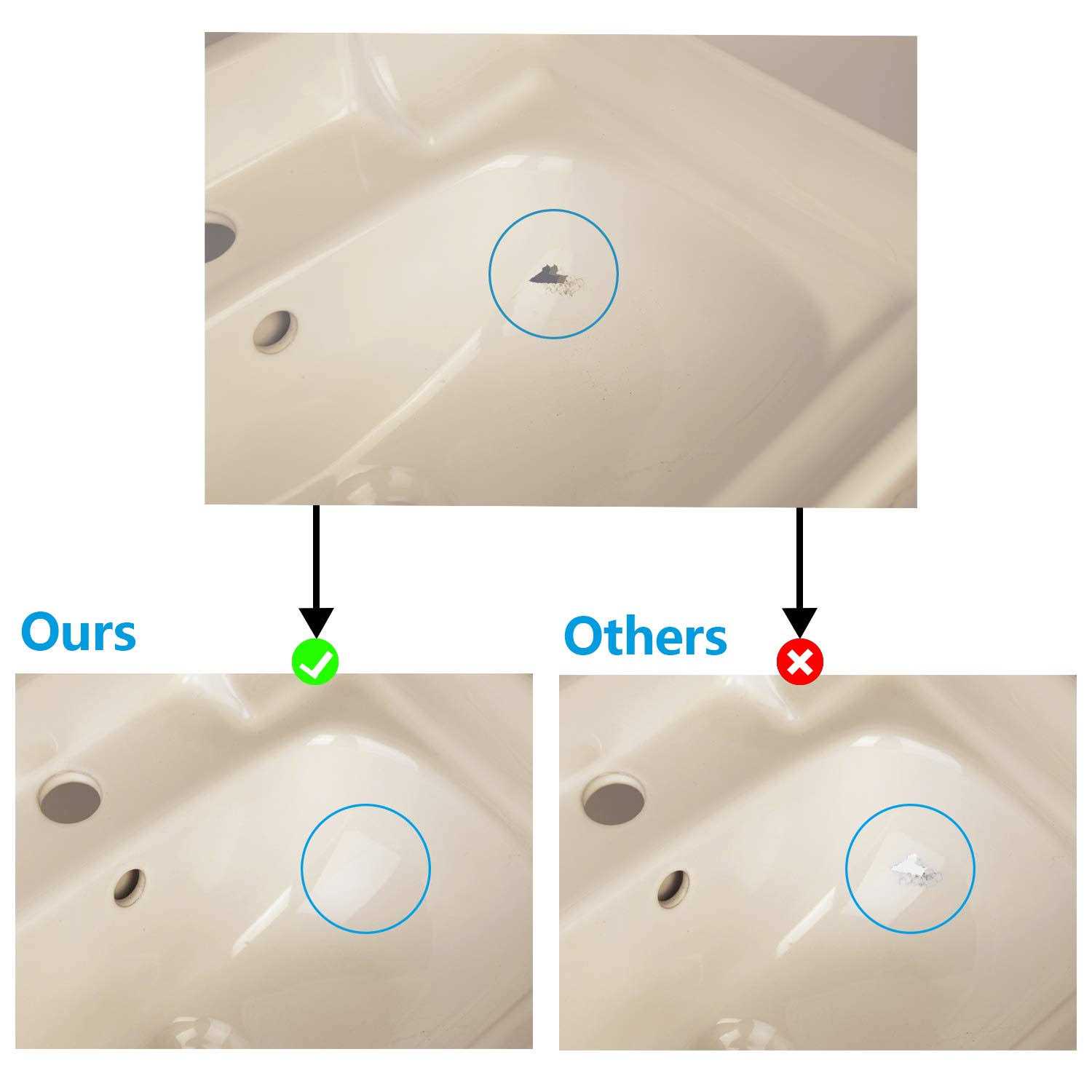 Tub Tile Repair Kit 5 Colors - MT - Mrs Treak