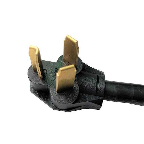 parkworld 1 ft. 10/3 3-Wire 110/125-Volt to 220/250-Volt Power Converter 2x NEMA 5-15P to 14-50R V-Adapter Cord - MT - Mrs Treak