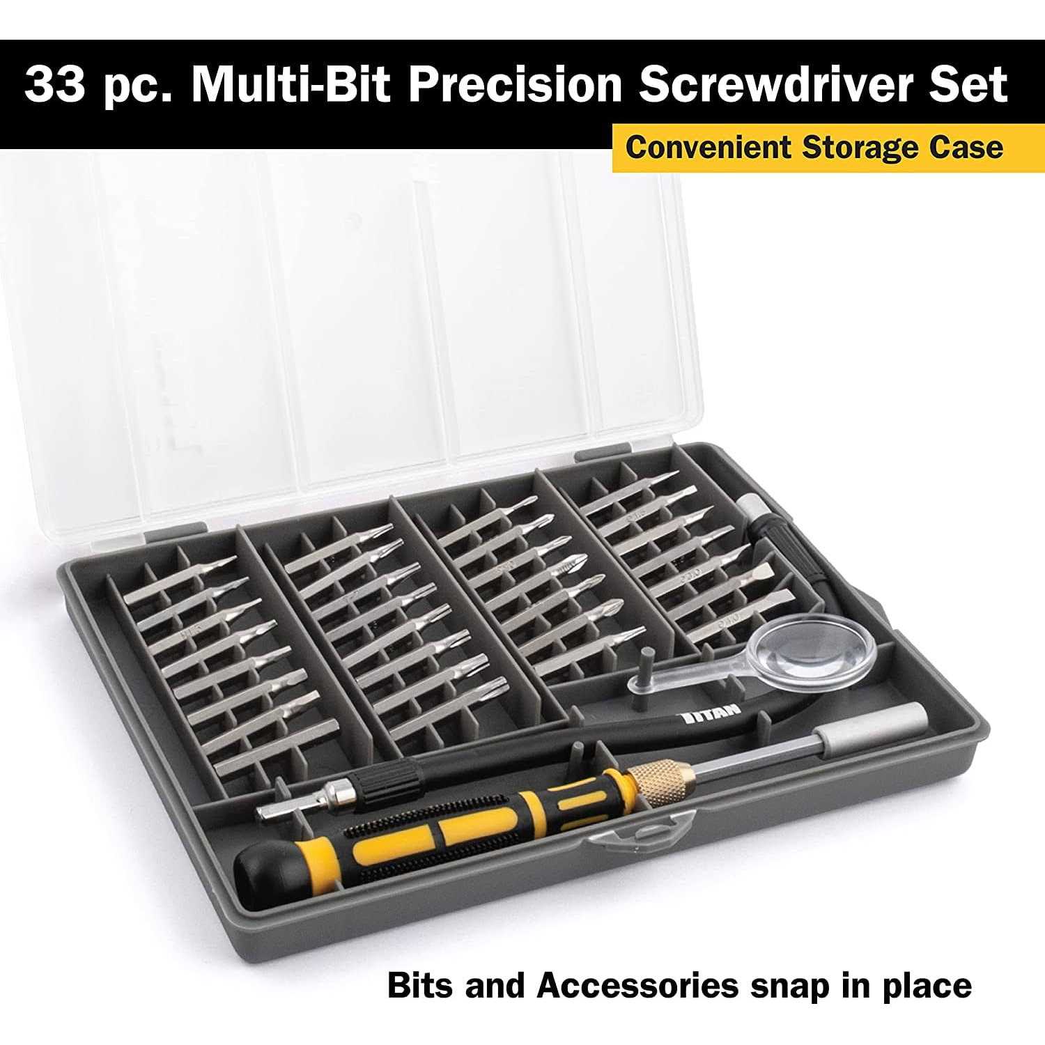Titan 16068 31-Piece Multi-Bit Screwdriver Set - MT - Mrs Treak