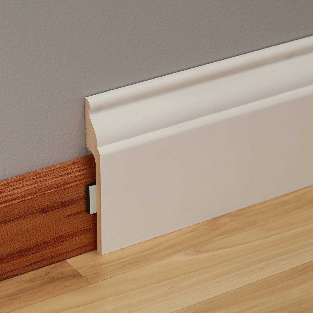 Ornamental CoverTrim 19/32 in. x 5-1/4 in. x 96 in. MDF Crown Moulding - MT - Mrs Treak